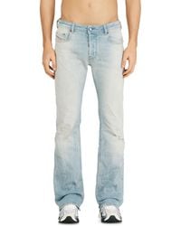 DIESEL - Bootcut Jeans Low Waist 2007 Zatiny, Light, Button Fly - Lyst