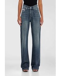DIESEL - Regular Jeans High Waist 1971 D-Sent, Dark, Button Fly - Lyst
