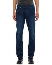 DIESEL - Regular Regular Waist 2032 D-Krooley-Bw Joggjeans, Colored, Elastic Waistband - Lyst