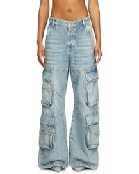 DIESEL - Relaxed Jeans Low Waist 1996 D-Sire, Light, Button Fly - Lyst