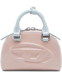 DIESEL - 1Dr Dome-Slim Bowling Bag With Naplak Effect - Lyst