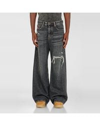 DIESEL - Relaxed Jeans Low Waist D-Rise, /Dark, Button Fly - Lyst