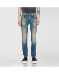 DIESEL - Slim Jeans Regular Waist 2019 D-Strukt, Medium, Zip Fly - Lyst