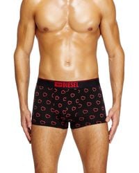 DIESEL - Three-Pack Boxer Briefs With Heart Motif - Lyst
