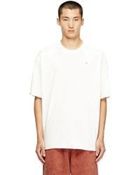 DIESEL - Cotton T-Shirt With Micro Embroidery - Lyst