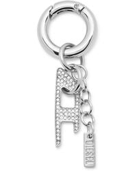 DIESEL - Charm With Rhinestone D Charm - Lyst