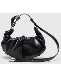 DIESEL - Grab-D-Small Scruched Hobo Bag - Lyst