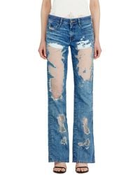 DIESEL - Bootcut Jeans Low Waist 1969 D-Ebbey, Medium, Zip Fly - Lyst