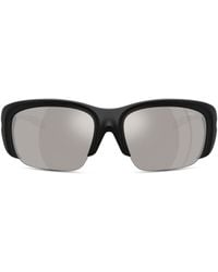DIESEL - Wrap-Around Shape Sunglasses - Lyst