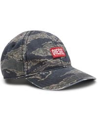 DIESEL - Gorra De Béisbol Con Estampado De Camuflaje - Lyst