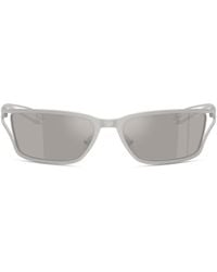 DIESEL - Rectangle Sunglasses - Lyst