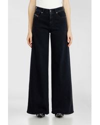 DIESEL - Flare Jeans Regular Waist 1978 D-Akemi, /Dark, Zip Fly - Lyst
