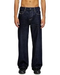 DIESEL - Relaxed Jeans Low Waist 2001 D-Macro, Dark, Button Fly - Lyst