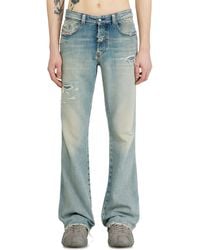 DIESEL - Bootcut Jeans Regular Waist 1998 D-Buck, Light, Button Fly - Lyst