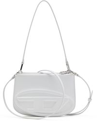 DIESEL - 1Dr Twin-Schultertasche Mit Doppelbeutel Aus Bedrucktem Leder - Lyst
