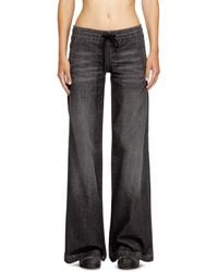 DIESEL - Relaxed Low Waist 2078 D-Ainty Joggjeans, /Dark, Elastic Waistband - Lyst