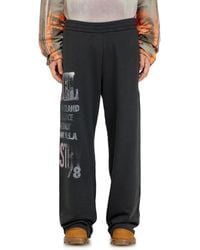 DIESEL - Sweatpants With Concert Graphics - Lyst