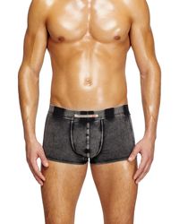 DIESEL - Denim-Effect Boxer Briefs - Lyst