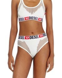 DIESEL - Braguitas Con Efecto Devoré Translúcido - Lyst