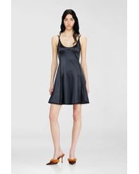 DIESEL - Fluid Mini Dress With Double Straps - Lyst