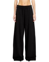 DIESEL - Loose Track Pants With Elastic Waistband - Lyst
