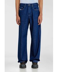 DIESEL - Relaxed Jeans Low Waist 2001 D-Macro, Dark, Button Fly - Lyst