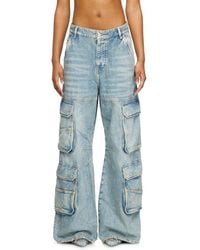 DIESEL - Relaxed Jeans Low Waist 1996 D-Sire, Light, Button Fly - Lyst