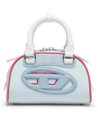 DIESEL - 1Dr Dome-Colour-Block Mini Bowling Bag - Lyst