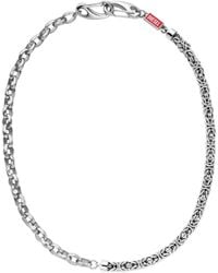DIESEL - Stainless Steel Multi-Wear Chain - Lyst