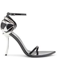DIESEL - D-Ten & Half-Stiletto Sandals - Lyst