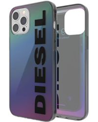 DIESEL Holographic Tpu Case For Iphone 12 Pro Max - Blue