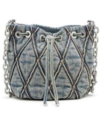 DIESEL - Charm-D S-Mini Bucket Bag - Lyst