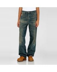 DIESEL - Relaxed Jeans Low Waist 2001 D-Macro, Button Fly - Lyst