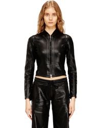 DIESEL - Cropped Jacket - Lyst