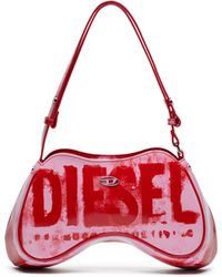 DIESEL - Play-Borsa in PU stampato lucido - Lyst