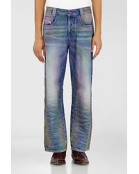 DIESEL - Relaxed Jeans High Waist 1982 D-Hakou, Colored, Button Fly - Lyst