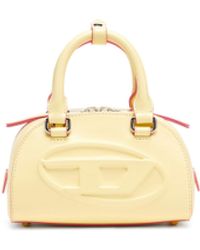 DIESEL - 1Dr Dome-Leather Small Bowling Bag - Lyst