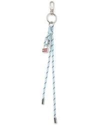 DIESEL - Metal And Rope Charm With Pendant - Lyst