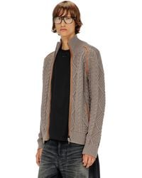 DIESEL - Relaxed Cotton T-Shirt With Oval D Embroidery - Lyst