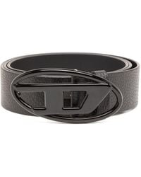 DIESEL - Cinturón B-1Dr Con Hebilla Del Logo - Lyst