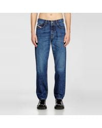 DIESEL - Regular Jeans Regular Waist 2024 D-Macs, Medium, Button Fly - Lyst
