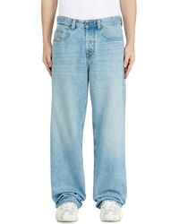 DIESEL - Relaxed Jeans Low Waist 2001 D-Macro, Light, Button Fly - Lyst