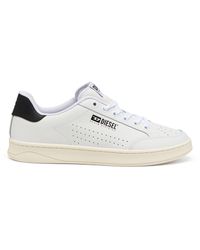 DIESEL - Retro Sneakers In Perforated Leather - Lyst