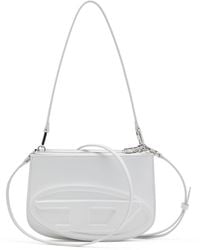 DIESEL - 1Dr Twin-Schultertasche Mit Doppelbeutel Aus Bedrucktem Leder - Lyst