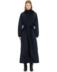 DIESEL - Nylon Trench Coat With Detachable Hood - Lyst