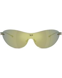 DIESEL - Iconic Oval Sunglasses - Lyst