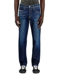 DIESEL - Regular Jeans Regular Waist 2023 D-Finitive, Dark, Button Fly - Lyst