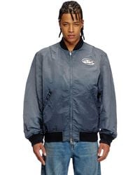 DIESEL - Dégradé Padded Bomber Jacket - Lyst