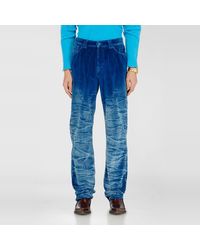 DIESEL - Regular Jeans High Waist 1991 D-Voeed, Dark, Button Fly - Lyst