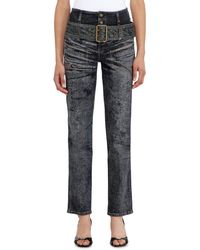DIESEL - Slim Jeans High Waist D-Gorina - Lyst
